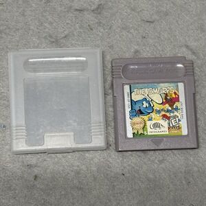 The Smurfs Nintendo Game Boy Game Cartridge DMG-6U-USA Tested Infogrames